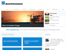 Tablet Screenshot of basisengineering.it